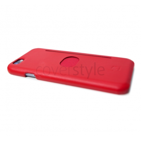id America - Wall St. Custodia in Pelle per iPhone 6 (4.7") - Rosso
