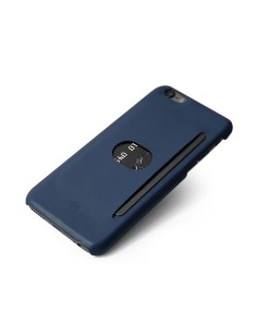 id America - Wall St. Custodia in Pelle per iPhone 6 (4.7") - Blu 2
