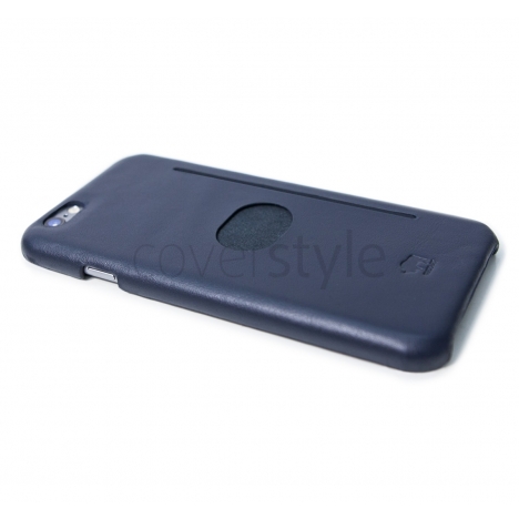 id America - Wall St. Custodia in Pelle per iPhone 6 (4.7") - Blu