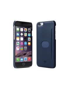 id America - Wall St. Custodia in Pelle per iPhone 6 (4.7") - Blu