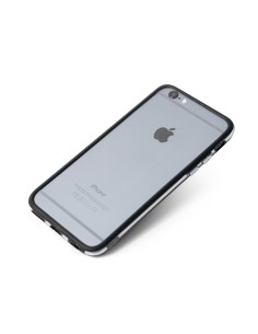 id America - Band Bumper per iPhone 6/6S (4.7") - Nero e Trasparente 2