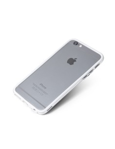 id America - Band Bumper per iPhone 6 (4.7") - Bianco e Trasparente 2