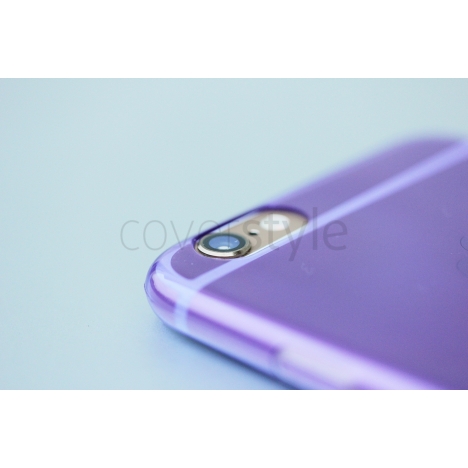 Cover iPhone 6 (4.7") Ultra Sottile 0.3mm ZeroFlex - Viola Trasparente