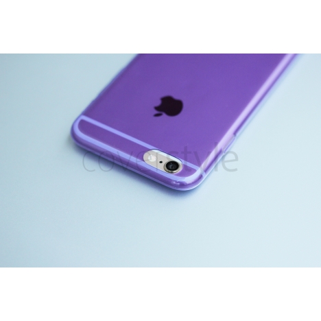 Cover iPhone 6 (4.7") Ultra Sottile 0.3mm ZeroFlex - Viola Trasparente