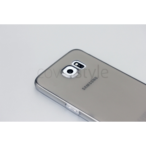 Custodia ZeroFlex 0.3mm Ultra Sottile Flessibile per Galaxy S6 - Nero