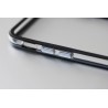 Bumper per iPhone 6/6S Plus (5.5") Nero + Interno Trasparente