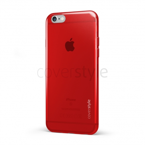 Custodia ZeroFlex 0.3mm Ultra Sottile Flessibile per iPhone 6 (4.7") - Rosso Trasparente