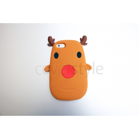 Custodia Renna di Natale per iPhone 5/5S