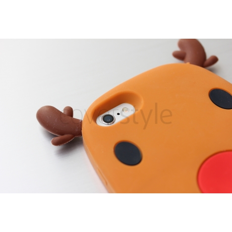 Custodia Renna di Natale per iPhone 6/6S (4.7")