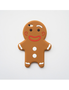 CoverStyle® - Custodia 3D Flex Biscotto Pan di Zenzero per iPhone 6/6S Plus (5.5")