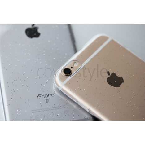CoverStyle® - Custodia ZeroFlex DIAMOND 0.3mm Ultra Sottile Flessibile per iPhone 6/S (4.7") - Trasparente
