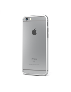 Bumper per iPhone 6 (4.7") Bianco + Interno Trasparente