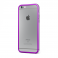 Bumper per iPhone 6 (4.7") Viola + Interno Trasparente