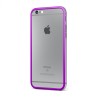 Bumper per iPhone 6 (4.7") Viola + Interno Trasparente
