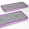 Bumper per iPhone 6 (4.7") Viola + Interno Trasparente