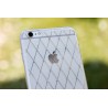 Custodia con Brillantini e Stampa Oro per iPhone 6/6S (4.7") - LuxFlex N°1