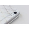 Custodia con Brillantini e Stampa Oro per iPhone 6/6S (4.7") - LuxFlex N°1