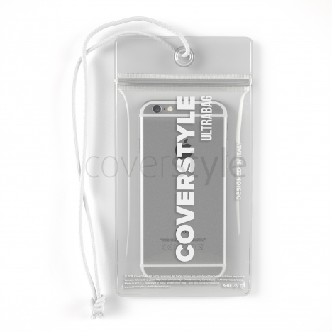 CoverStyle® UltraBag - Busta Impermeabile per Smartphone fino 5.5" - Trasparente