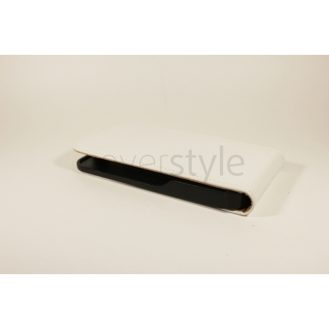 Custodia in Pelle con Calamita - Bianco