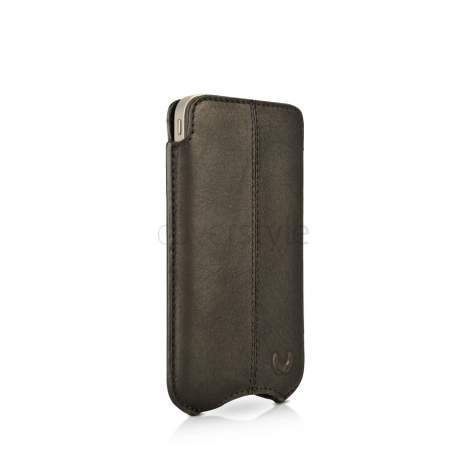 Beyzacases iPhone 4 SlimLine "Stitches" Case - Nero Vintage