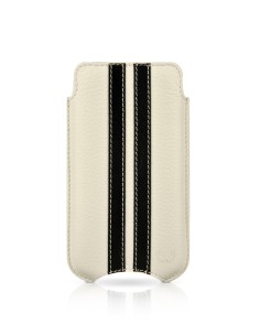 Beyzacases iPhone 4 SlimLine "Stripes" Case - Bianco Nero