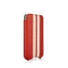 Beyzacases iPhone 4 SlimLine "Stripes" Case - Rosso Bianco