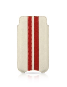 Beyzacases iPhone 4 SlimLine "Stripes" Case - Bianco Rosso