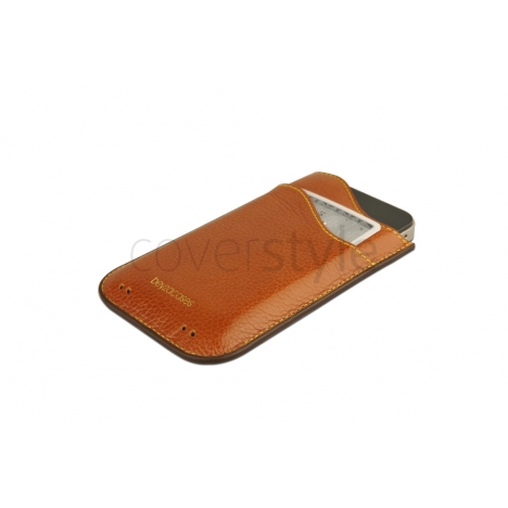 Beyzacases iPhone 4/4S "ID Slim" Case - Marrone Chiaro