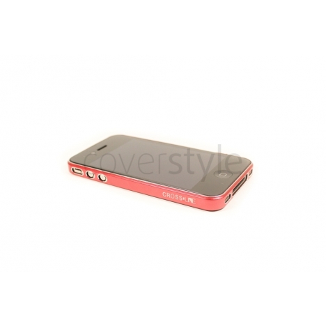Bumper in Alluminio Ultra Sottile per iPhone 4 - Rosso