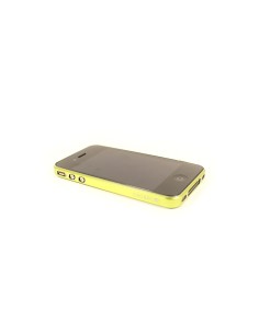 Bumper in Alluminio Ultra Sottile per iPhone 4 con Pennino - Verde