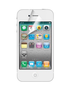 id America - 2x Pellicola Lucida F/R Alta Qualità per iPhone 4/4S