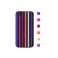 id America - Skin Cushi Stripe per iPhone 4/4S - Jazz Purple