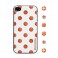 id America - Skin Cushi Dot per iPhone 4/4S - Sunkist White