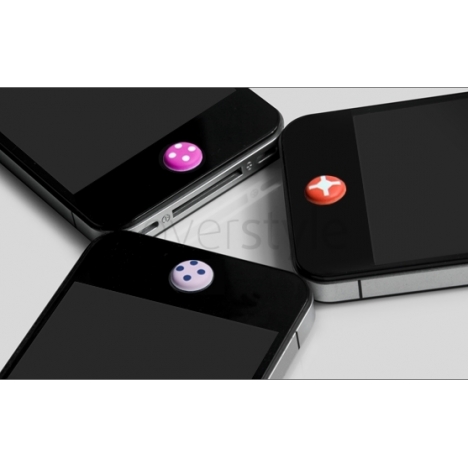 id America - Skin Cushi Dot per iPhone 4/4S - Sunkist White