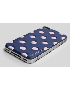 id America - Skin Cushi Dot per iPhone 4/4S - Baby Gray 2
