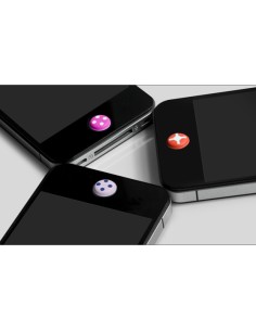 id America - Skin Cushi Dot per iPhone 4/4S - Aqua Blue 2