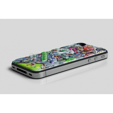 id America - Skin Cushi Original per iPhone 4/4S - Suburb