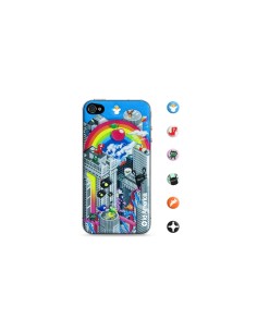 id America - Skin Cushi Original per iPhone 4/4S - Rainbow