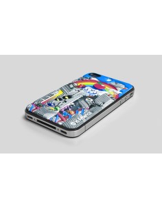 id America - Skin Cushi Original per iPhone 4/4S - Rainbow 2