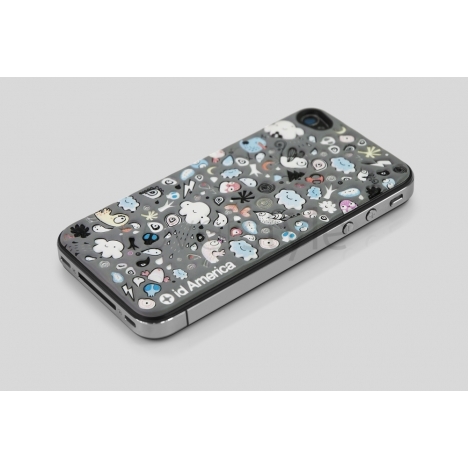 id America - Skin Cushi Original per iPhone 4/4S - Cloud