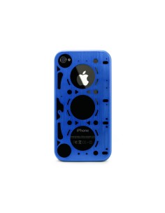 id America - Custodia Gasket in Alluminio per iPhone 4/4S - Rally Blue