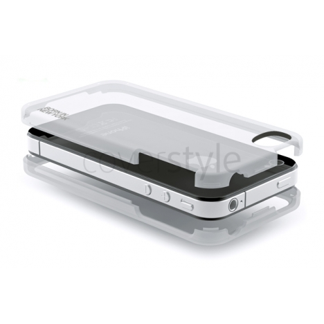 id America - Custodia Integrale DRYICE in Plastica per iPhone 4/4S