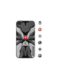 id America - Skin Cushi Robotics per iPhone 4/4S - Black