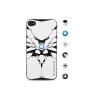id America - Skin Cushi Robotics per iPhone 4/4S - White