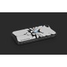 id America - Skin Cushi Robotics per iPhone 4/4S - White