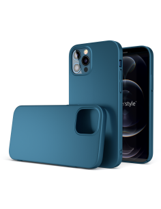 Custodia Blu Pacifico per iPhone 12 Pro - UltraSoft®