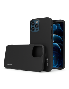 Custodia Flessibile Opaca in TPU Nero per iPhone 12 Pro (6.1") - MatteFlex®