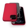 Custodia Rosso Opaco per iPhone 12 Pro - UltraSoft®