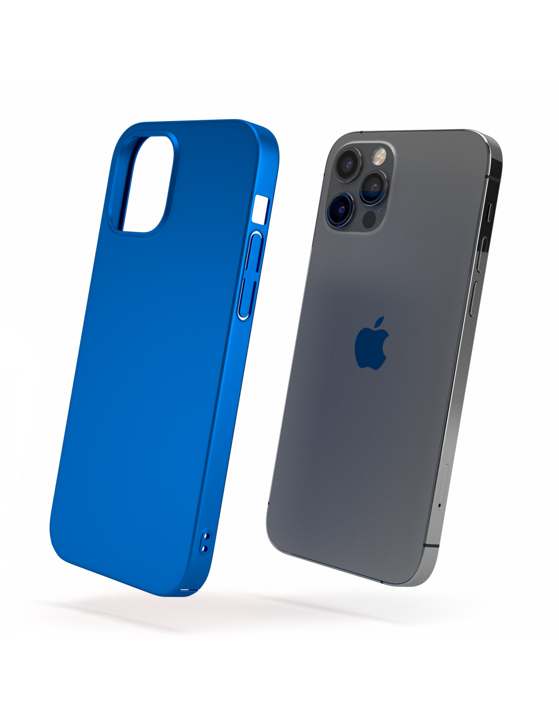 Copmob Cover iPhone 12/12 PRO con Cordino,Flip Portafoglio Custodia in