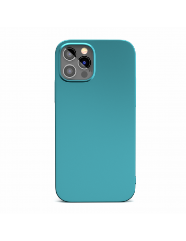 Custodia Turchese Opaco per iPhone 12 Pro - UltraSoft®